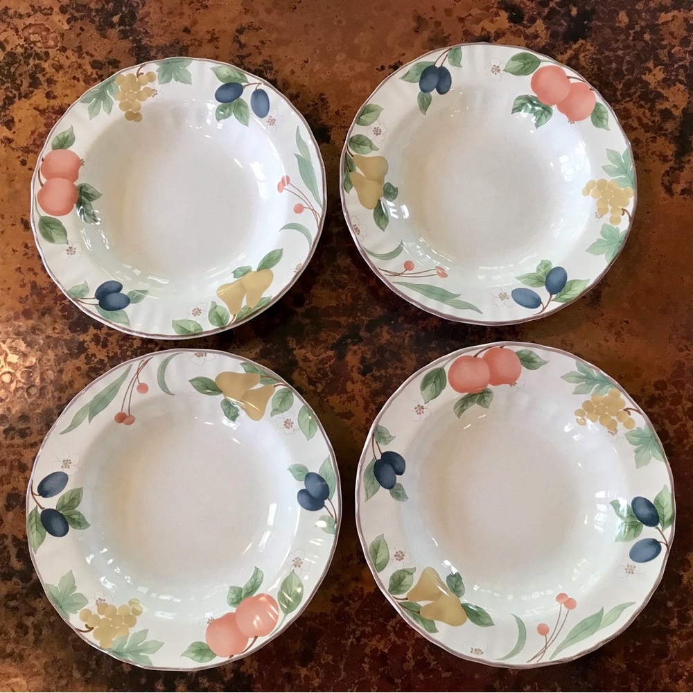 Mikasa Fruit Panorama Bowls